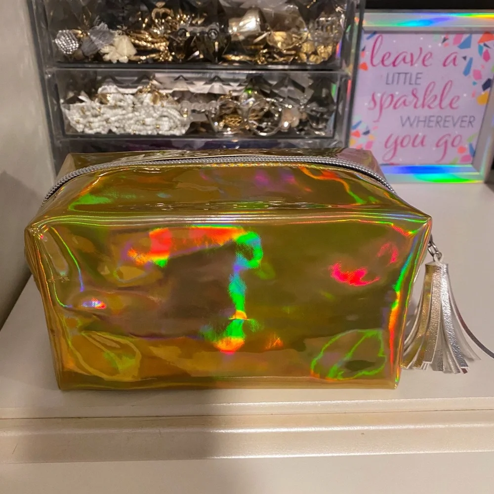 Halographic Makeup Bag